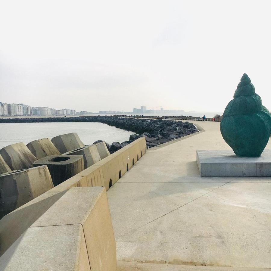 Knappe Studio Met Subliem Zeezicht! Ostend Exterior photo